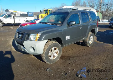 2009 Nissan Xterra S z USA, uszkodzony, nr VIN 5N1AN08W89C500591